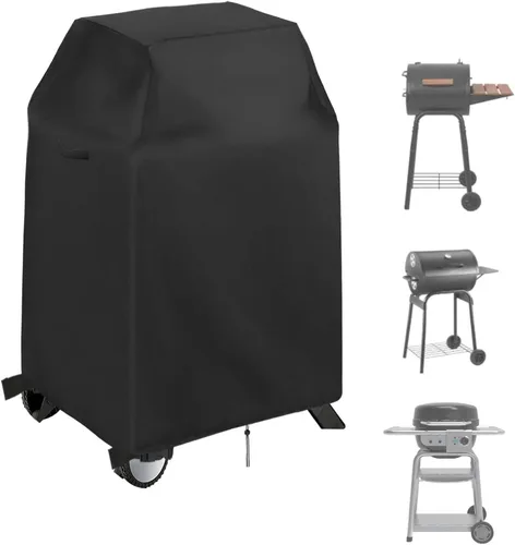 Vista 18 de Cubierta de horno de pizza para Ninja, cubierta de parrilla resistente para horno de exterior Ninja OO100 serie Woodfire 8 en 1, cubiertas