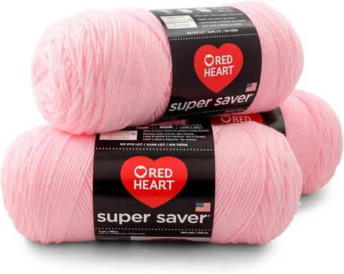Vista 20 de RED HEART Paquete de 3 hilos Super Saver, ARAN paquete de 3