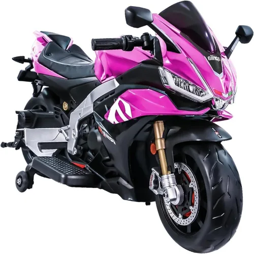 Vista 11 de Motocicleta infantil de 24 V, velocidad de hasta 10 MPH, motocicleta para Negro