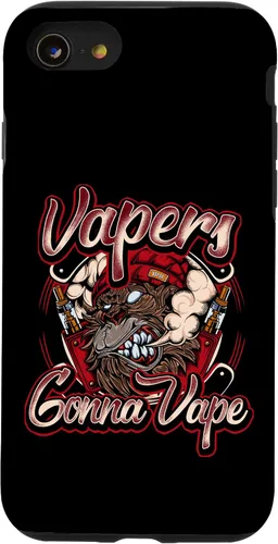 Vista 13 de iPhone 15 Vapers Gonna Vape Bigfoot Gorilla Vape Caliente Vape Mod Case