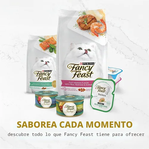 Vista 8 de Purina Fancy Feast Broths, comida húmeda clásica para gatos, 1.4 onzas, paquete de 12