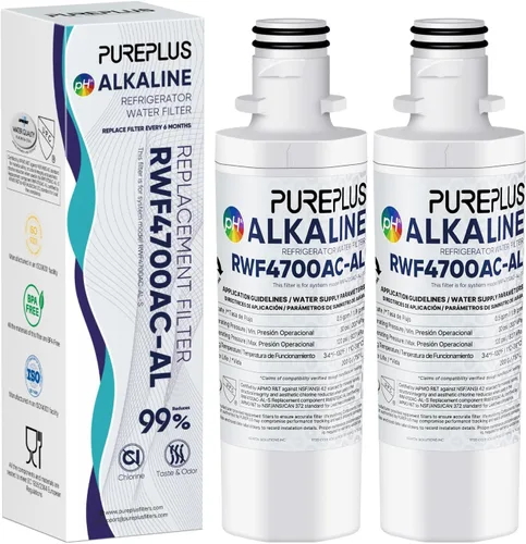Vista 11 de PUREPLUS ADQ747935 Certificado NSF 53&42 Repuesto para LT1000P LT1000 Kenmore Elite 9980 LT1000PC, MDJ64844601 ADQ74793501, LMXS28626S, LFXS26973S