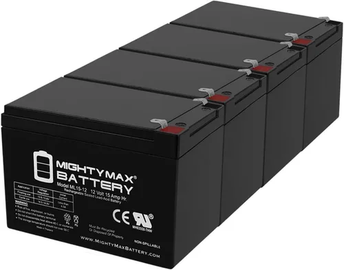 Vista 9 de Mighty Max Battery - ML15-12 - Batería SLA de 12 V, 15 Ah