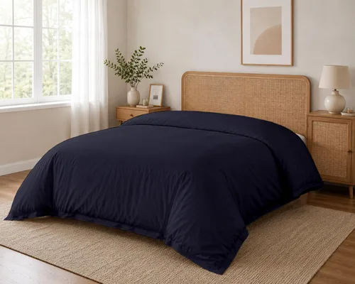 Vista 20 de SLEEP-NEST Funda de edredón individual de 68 x 90 pulgadas, 1 pieza, 100% algodón, suave y transpirable, ropa de cama individual, cierre