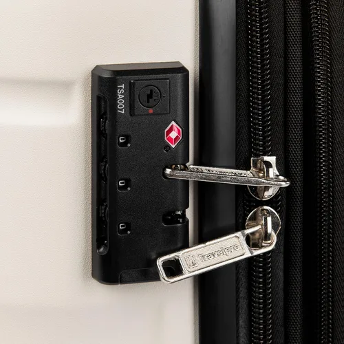 Vista 7 de Travelpro Runway Hardside - Juego de 2 piezas giratorias expandible 2025 pulgadas Blanco Runway Juego de equipaje de 2 piezas Hardside