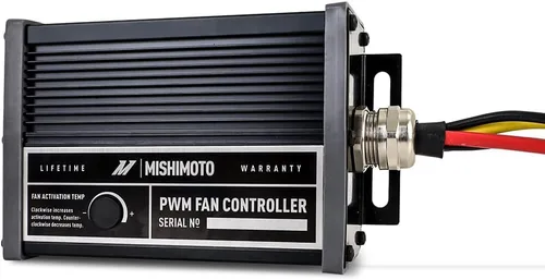 Vista 3 de Mishimoto MMFAN-PWM-UBK Controlador de ventilador de modulación de ancho de pulso, negro