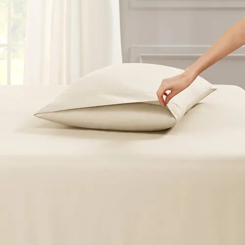 Vista 5 de Empyrean - Juego de 4 sábanas bajeras de bolsillo extra profundo de 110 GSM, juego de 4 sábanas de bolsillo extra profundo de 110 GSM, sábanas