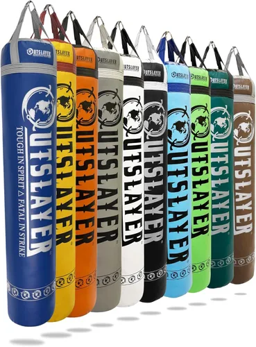 Vista 11 de Outslayer Muay Thai Kickboxing Bolsa pesada (130 libras)