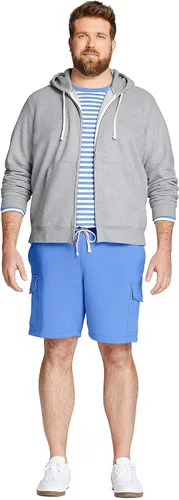 Vista 4 de Lands' End Serious Sweats Sudadera con capucha con cremallera completa para hombre