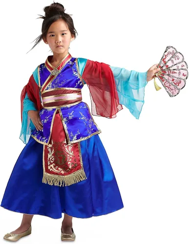 Vista 2 de Disney Mulan - Disfraz de lujo para niños