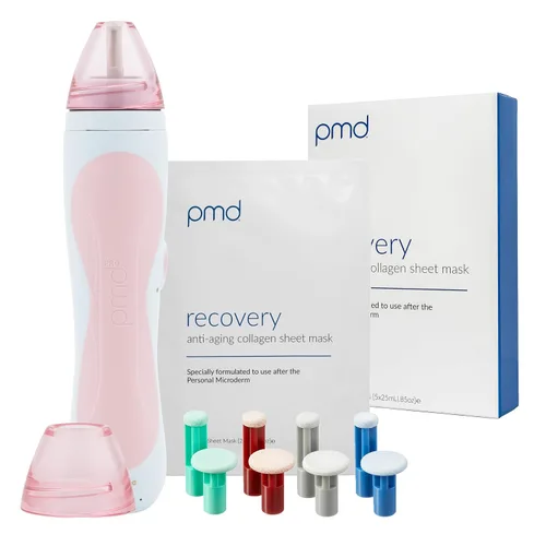 Vista 12 de PMD Beauty Personal Microderm Pro - At-Home Use, Facial Exfoliator Tool, Microdermabrasion Machine Kit for Face and Body Skincare