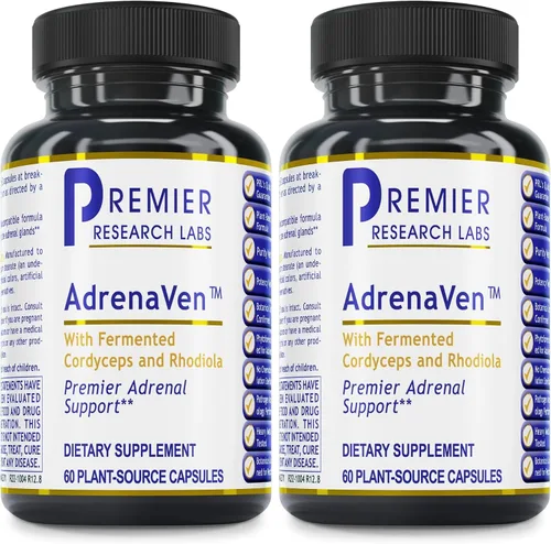 Vista 7 de Premier Research Labs AdrenaVen - Suplemento de salud suprarrenal, apoya la salud de las glándulas suprarrenales, la respuesta al estrés