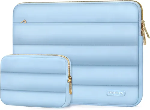 Vista 26 de MOSISO Funda para laptop de 13.3 pulgadas, 13-13.3 pulgadas funda de Marrón