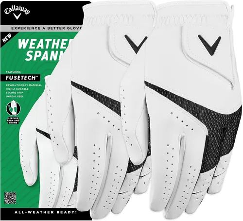 Vista 10 de Callaway Guante de Golf Weather Spann