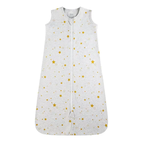 Vista 13 de Owlivia Manta Portátil de Algodón Orgánico para Bebé 0.5 TOG - Saco de Dormir Ligero con Cremallera de 2 Vías, Saco de Dormir de Transición Swaddle