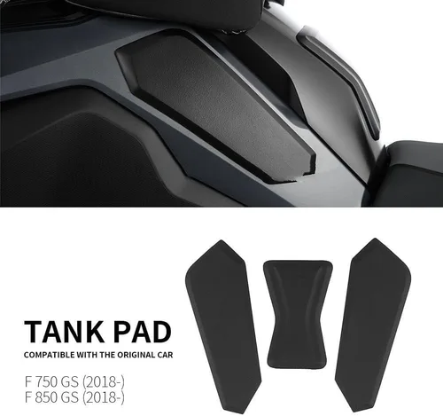 Vista 2 de Calcomanía para tanque de combustible para B&MW F750GS F850GS F 750 850 GS 2018 2019 almohadillas de combustible laterales de motocicleta