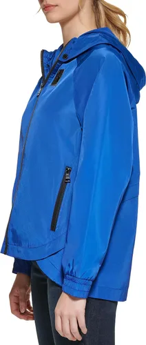 Vista 2 de KARL LAGERFELD womens Lightweight Logo Track Softshell Jacket
