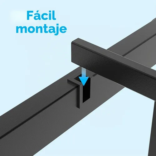Vista 7 de Bonnlo Base de cama individual con plataforma de metal de 14 pulgadas, base de colchón, soporte de listones de acero resistente, no necesita somier
