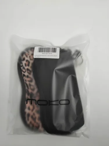 Vista 10 de MoKo Estuche suave para lentes de sol, paquete de 2, estuche de neopreno portátil ultraligero con cremallera para gafas, caja de seguridad