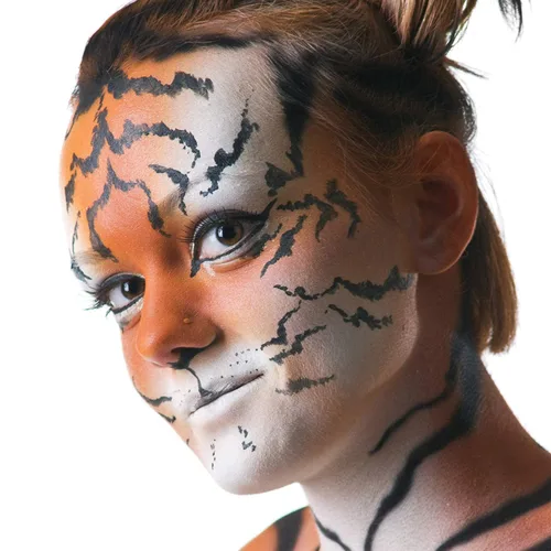 Vista 3 de Mehron - Paleta de maquillaje tricolor para Halloween