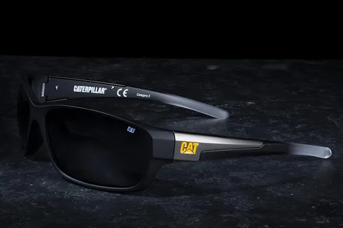 Vista 4 de Caterpillar Gafas de sol polarizadas con sensor rectangular para hombre