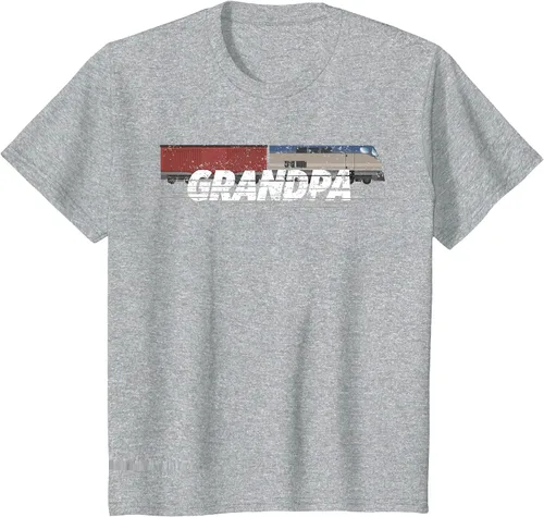 Vista 27 de RC Model Train Shirt Grandpa Train Boxcar HO Scale T-Shirt Negro