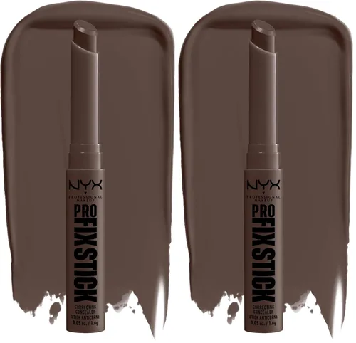 Vista 20 de NYX PROFESSIONAL MAKEUP Pro Fix Stick Corrector de maquillaje, Corrector en barra de cobertura media que se puede construir - Verde 0.1 VERDE