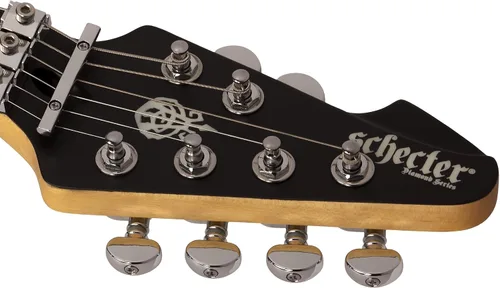 Vista 5 de Schecter 6 cuerdas DJ ASHBA, gris carbón satinado (270)
