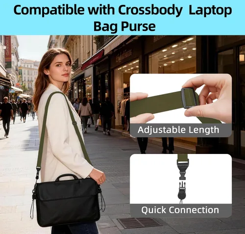 Vista 7 de Correa de hombro ajustable Gowjaw: Correa de nylon cómoda para iPad/Samsung Tablet con lanyard para el cuello, funda para iPad/cámara/binoculares