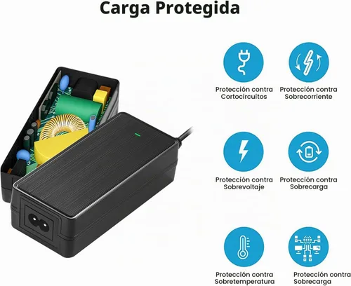 Vista 7 de Adaptador de corriente de CA a CC de 12 V, 5 A, 60 W, 100-240 V a 12 V, convertidor de enchufe para encendedor de cigarrillos de automóvil, fuente