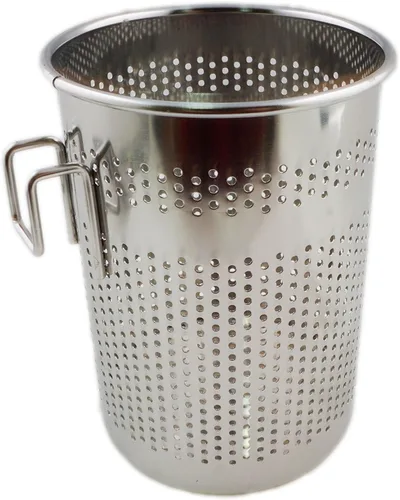Vista 10 de Soporte para utensilios de cocina de acero inoxidable (cuadrado mediano) para palillos para lavavajillas