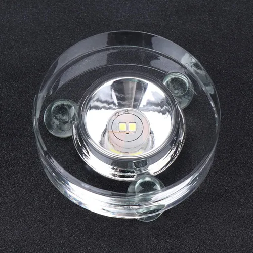 Vista 9 de Uonlytech Base de lámpara de mesa con luces LED, base iluminada para cristal de resina, arte de resina, soporte de arte de vidrio, enchufe de EE.
