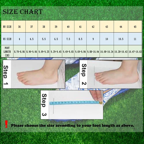 Vista 7 de WINGFAI Zapatos de fútbol para hombre, zapatos de fútbol profesionales de alta calidad, transpirables, atléticos para exteriores e interiores, tenis