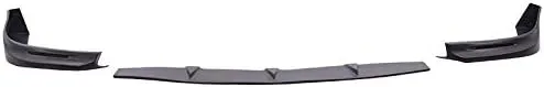 Vista 4 de IKON MOTORSPORTS, 1998 1999 - 1999 - 2001 Subaru Impreza y WRX GD, parachoques delantero, color negro, alerón de poliuretano