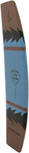 Vista 7 de White Knuckle The Shred Wakeboard (52.8 in), nivel intermedio para principiantes con aletas moldeadas