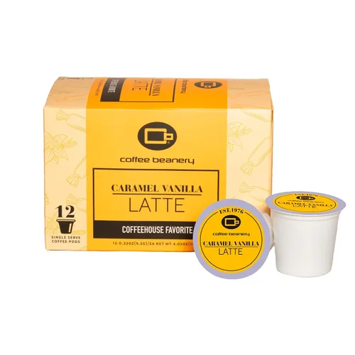 Vista 83 de Cápsulas de café de coco hawaiano de Coffee Beanery 48 unidades a granel, café Arbica tostado medio