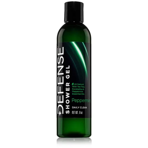 Vista 10 de Jabón de ducha corporal antifúngico en gel 8 onzas fluidas, de Defense, 8 fl oz Control de olores y protección fúngica en la piel para atletas