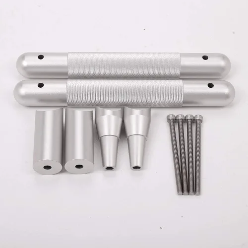 Vista 5 de Aleación de aluminio del coche Interior manija de puerta Trim para LADA NIVA Accesorios de coche 2pcs