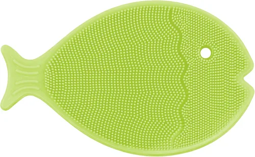 Vista 11 de Innobaby Bathin Smart - Cepillo de silicona para bebé, esencial para piel seca y eczema, exfoliante suave con mango de succión, silicona de secado
