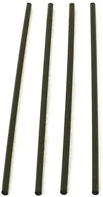 Vista 2 de Comet Black Asst - Pajitas delgadas de 8 pulgadas, paquete de 2 (1000 en total)