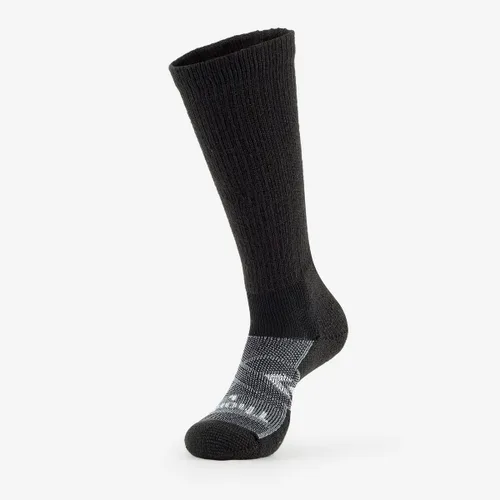Vista 3 de Thorlos Unisex Adult's 12 Hour Shift Thick Padded Over-The-Calf Work Socks, BlackGrey Large
