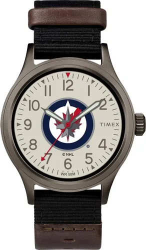 Vista 4 de Timex NHL - Reloj de embrague de 40mm para hombre