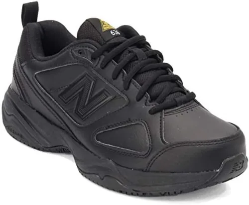 Vista 3 de New Balance Zapato industrial antideslizante 626 V2 para hombre Negro/Negro