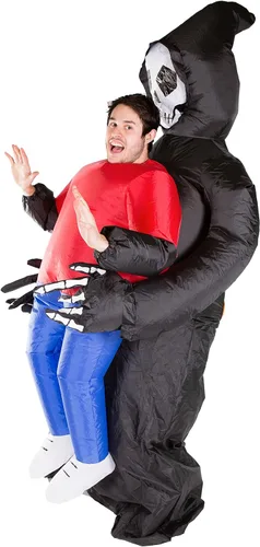 Vista 2 de Disfraz inflable de la mugre para adultos (talla única)
