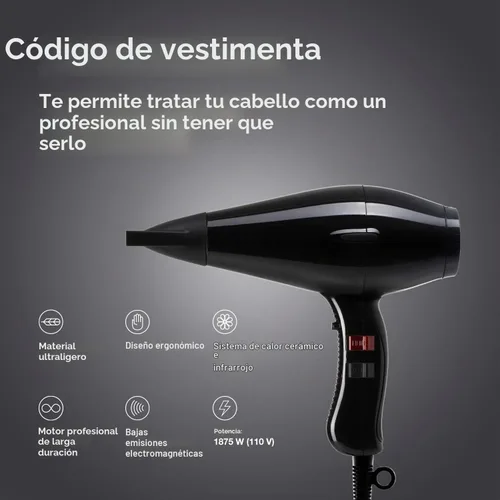 Vista 2 de Elchim Secador de pelo con código