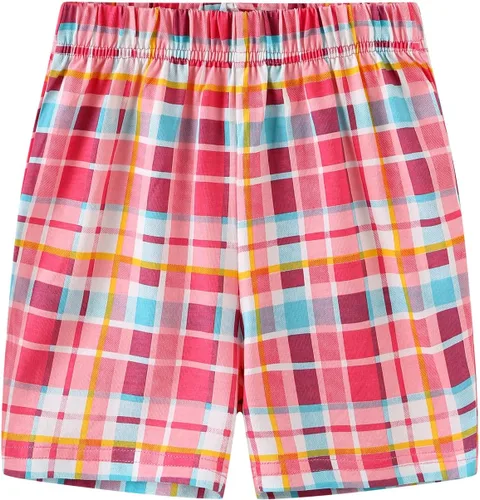 Vista 4 de Conjunto de camiseta sin mangas y shorts para niñas, ropa para verano, set de 2 piezas, 2 a 7 años
