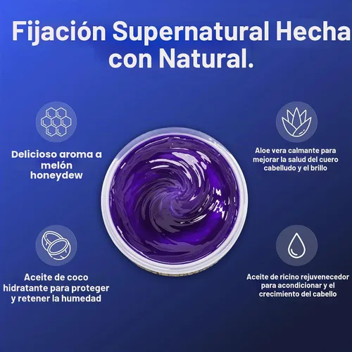 Vista 7 de Black Panther Gel de control de bordes para cabello natural y relajado 4C, con aceite de ricino, aceite de coco y aloe para apoyar la salud