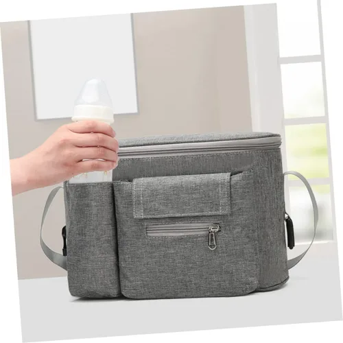 Vista 7 de Toddmomy Bolsa de viaje para mamá, bolsa de viaje para mamá, bolsa de viaje mochila de viaje, bolso de mano, bolso grande para cochecito, bolsa