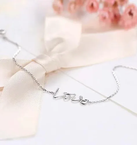 Vista 5 de Tobillera personalizada con nombre personalizado para mujeres y niñas, tobilleras laminadas de oro plateado con nombre inicial para mujer
