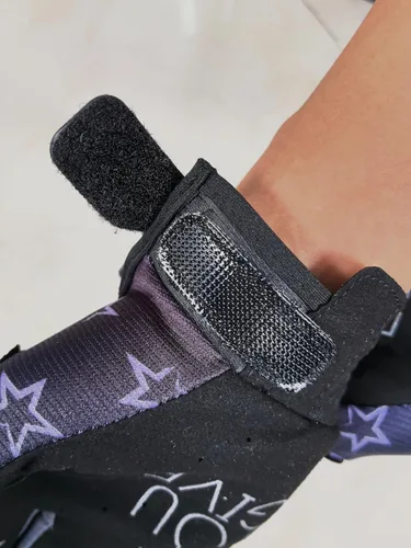 Vista 3 de Star - Guantes de motocicleta para bicicleta, de dedo completo, todoterreno, deportes al aire libre para hombres y mujeres y montañismo